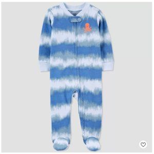 Baby Boys' Tie-Dye Octopus Sleep and Play 6 months